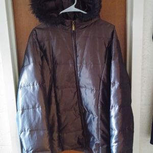 Copper colored ladies winter jackets North Crest